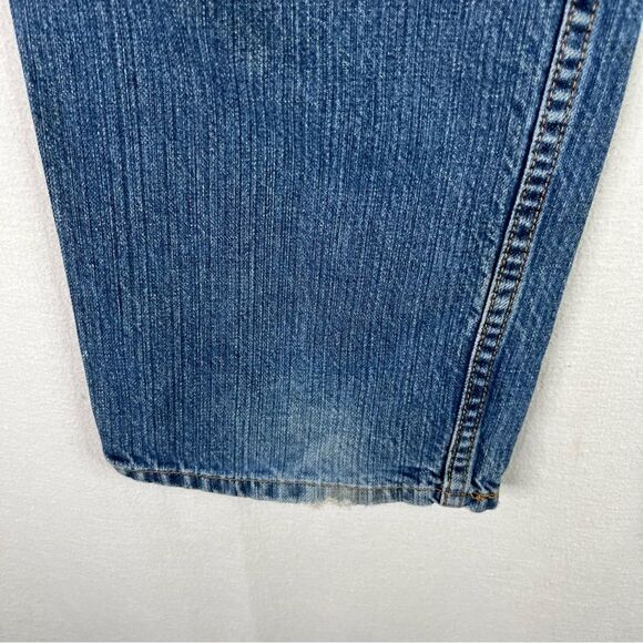 Levi's Jeans Mens Blue Denim 550 Relaxed Fit Straight Leg 5 Pockets Cotton 34x34 - Picture 9 of 16